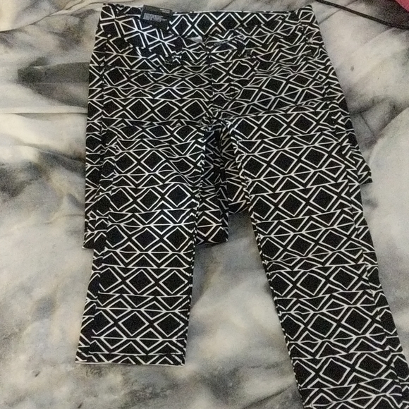 new divided super slim chevron print pants - Picture 4 of 4